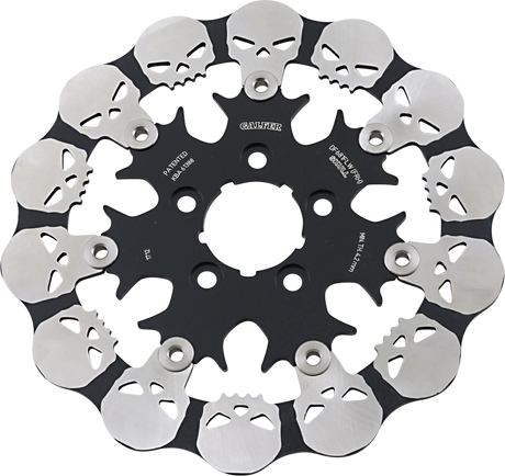 GALFER Skull Rear Rotor - Floating Mount DF681FRH - Cycle City Outdoors