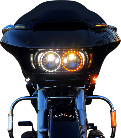 Custom Dynamics Turn Signal - FLTR - Chrome PB-RG-TS-15-C - Cycle City Outdoors