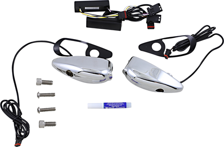 Custom Dynamics Turn Signal - FLTR - Chrome PB-RG-TS-15-C - Cycle City Outdoors