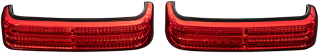Custom Dynamics Saddlebag LED Lights - Sequential - Black/Red PB-SBSEQ-SS6-BR - Cycle City Outdoors