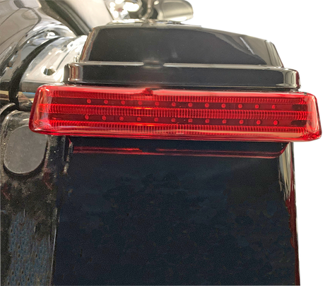 Custom Dynamics Saddlebag LED Lights - Sequential - Black/Red PB-SBSEQ-SS8-BR - Cycle City Outdoors