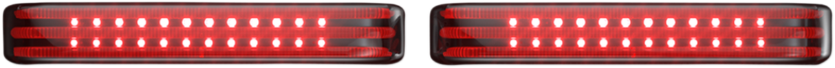 Custom Dynamics Saddlebag LED Lights - Sequential - Chrome/Smoke PB-SBSEQ-SS8-CS - Cycle City Outdoors
