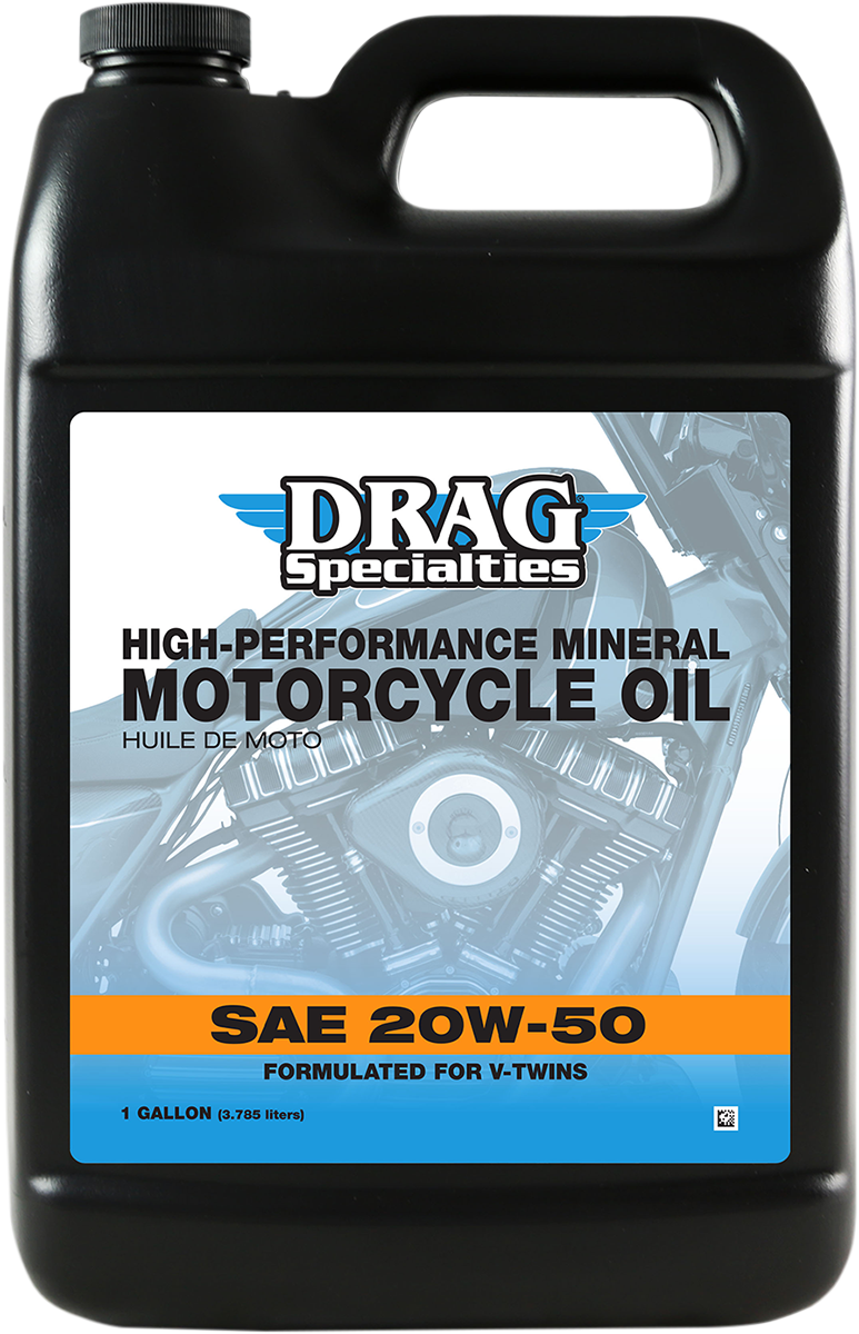 DRAG SPECIALTIES OIL Engine Oil 20W-50 - 1 U.S. gal. 198926 - Cycle City Outdoors