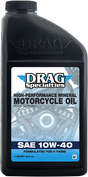 DRAG SPECIALTIES OIL Engine Oil - 10W-40 - 1 U.S. quart 198918 - Cycle City Outdoors
