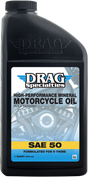 DRAG SPECIALTIES OIL Engine Oil - SAE 50 - 1 U.S. quart 198922 - Cycle City Outdoors