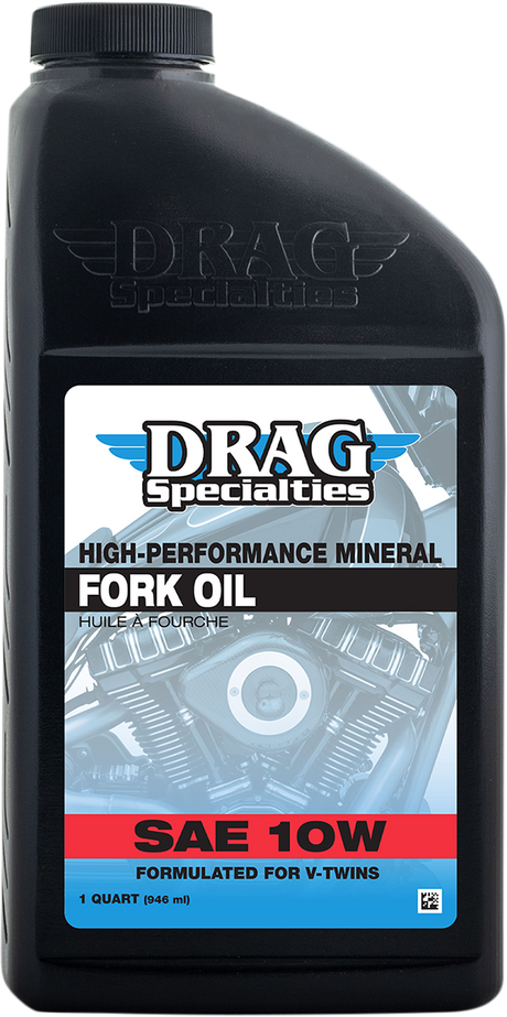 DRAG SPECIALTIES OIL Fork Oil - 10W, Medium - 1 U.S. quart 198934 - Cycle City Outdoors