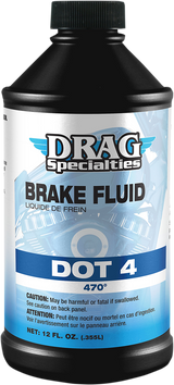 DRAG SPECIALTIES OIL DOT 4 Brake Fluid - 12 U.S. fl oz. 200184 - Cycle City Outdoors