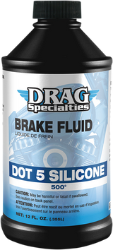 DRAG SPECIALTIES OIL DOT 5 Brake Fluid - 12 U.S. fl oz. 37030014 - Cycle City Outdoors
