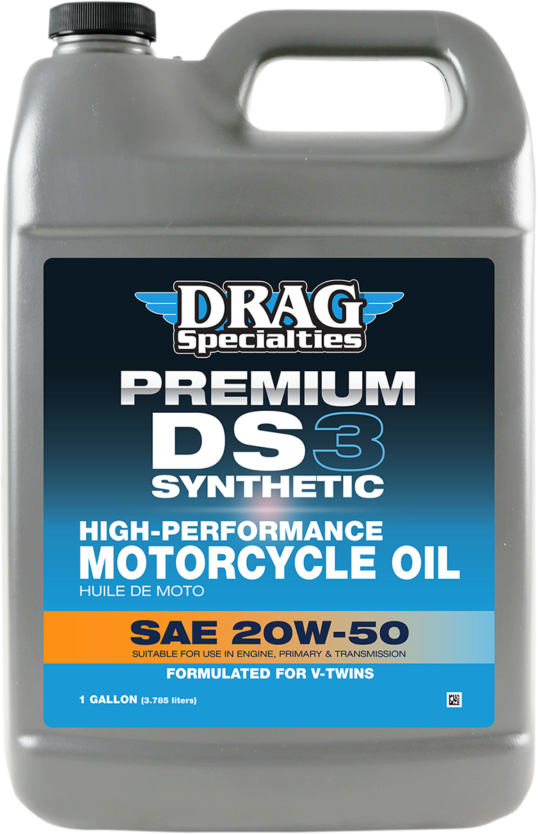 DRAG SPECIALTIES OIL DS3 Synthetic Engine Oil - 20W-50 - 1 U.S. gal 198927 - Cycle City Outdoors