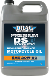 DRAG SPECIALTIES OIL DS3 Synthetic Engine Oil - 20W-50 - 1 U.S. gal 198927 - Cycle City Outdoors