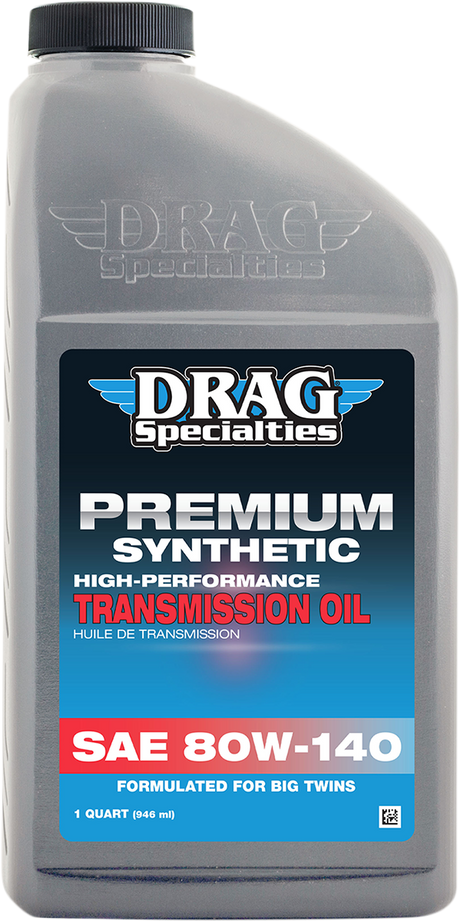 DRAG SPECIALTIES OIL Transmission Oil - 80W-140 - 1 U.S. quart 198930 - Cycle City Outdoors