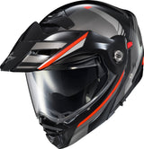 Exo At960 Modular Helmet Monk Black/Red 2x