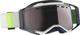 Prospect Goggle Snow Cross Grey/Ylw W/Enh Silver Chrome
