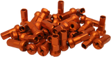 MOOSE RACING Spoke Nipples - MX1 - Orange - 8 Gauge - Set 24-850