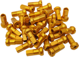 MOOSE RACING Spoke Nipples - MX1 - Gold - 9 Gauge - Set 24-990
