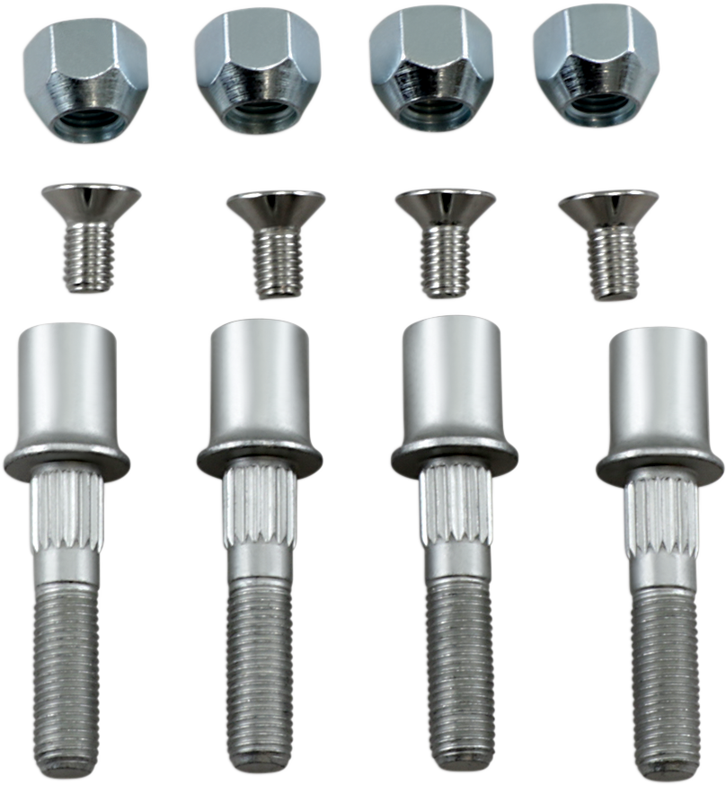 MOOSE RACING Wheel Stud/Nut Kit - Front/Rear 85-1078 - Cycle City Outdoors