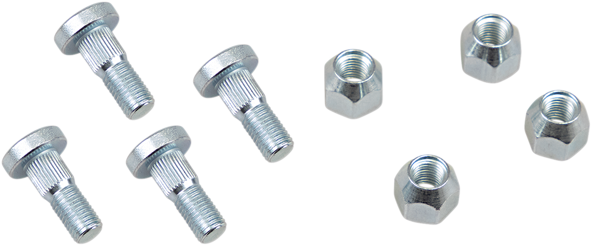 MOOSE RACING Wheel Stud/Nut Kit - Front/Rear 85-1114 - Cycle City Outdoors