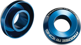 MOOSE RACING Fast Wheel Spacer - Rear - Blue - Yamaha W16-4301L - Cycle City Outdoors