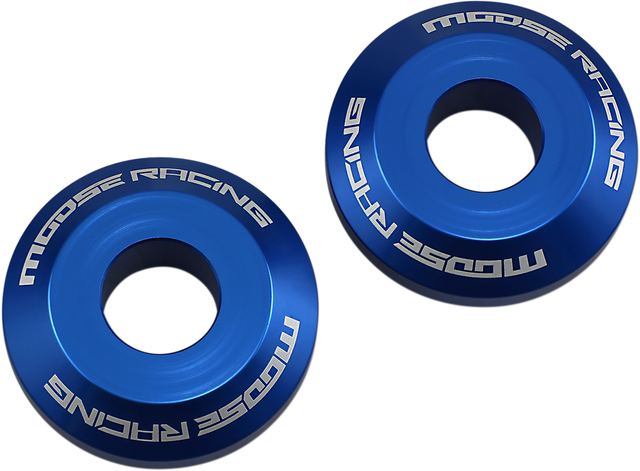 MOOSE RACING Fast Wheel Spacer - Rear - Blue - Yamaha W16-4302L - Cycle City Outdoors