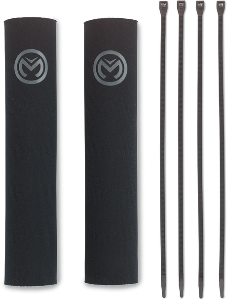 MOOSE RACING Fork Skins - 32 mm-43 mm D - 127 mm (5") L - 3 mm Thick - 85 cc and smaller PCFS11 - Cycle City Outdoors