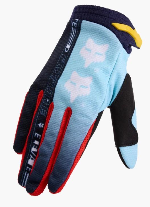 Fox Racing - Youth 180 Elevated Glove - Lt Blue-  YM (Open Box)