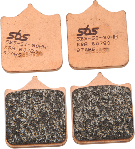 SBS HS Series Sintered Front Brake Pads - 870HS (BMW S 1000 RR / S1000RR / S R Naked 2010–2018)