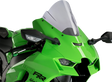 Puig Hi-Tech Parts 20541H Race Windscreen - 12-1/2" - Smoke - Ninja ZX-10R | Street