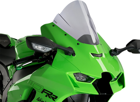 Puig Hi-Tech Parts 20541H Race Windscreen - 12-1/2" - Smoke - Ninja ZX-10R | Street