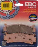 EBC FA-R Series Sintered Rear Left Brake Pads - FA702R (Honda Pioneer 1000-5 / Pioneer 1000 / Talon 1000R 2016–2023)