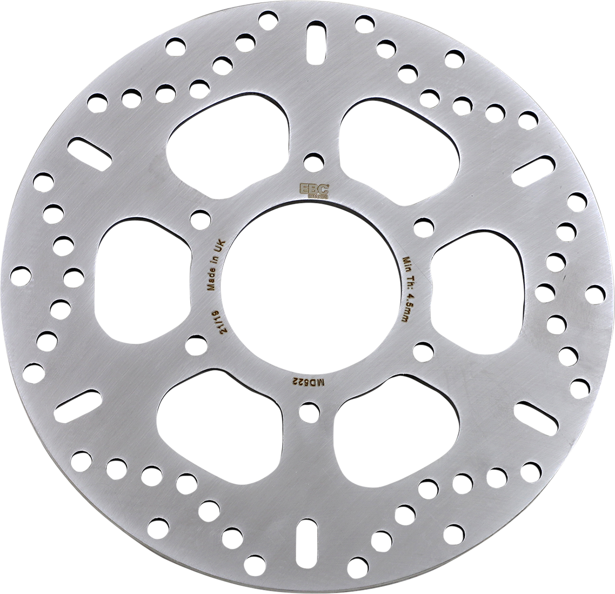 EBC Brake Rotor, Rear - MD522 (Buell XB12R Firebolt / Lightning CityX XB9SX / XB12S Lightning 2003–2010)