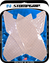STOMPGRIP 55-10-0107C Tank Grips - Volcano - Clear - BMW - S/HP '14-'20 | Street