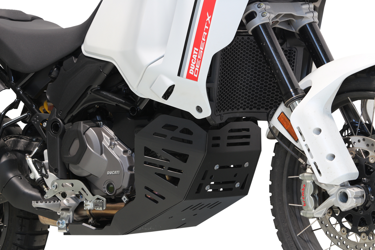 Axp Racing AX1679 Adventure Skid Plate - Black - Ducati - DesertX '22-'23 | Adventure/Street