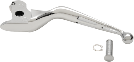 DRAG SPECIALTIES 0613-0942 Slotted Wide Blade Replacement Clutch Lever - Chrome | Street