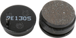 EBC FA Series Organic Base Rear Brake Pads - FA40 (Polaris Cyclone 250X / Honda FL250 Odyssey 1977–1987)