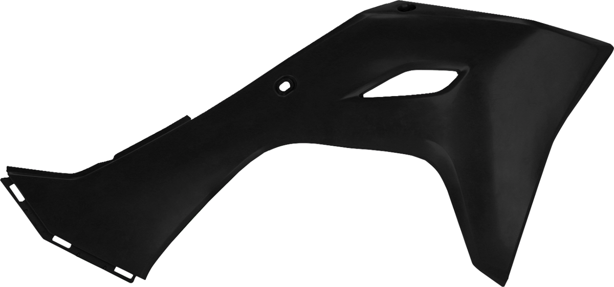Cycra 1CYC-1872-12 Radiator Shrouds - Black - Kawasaki - KX '24-'25 | Off-Road
