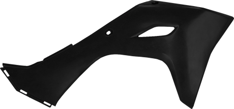 Cycra 1CYC-1872-12 Radiator Shrouds - Black - Kawasaki - KX '24-'25 | Off-Road
