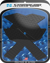 STOMPGRIP 55-14-0144B Tank Grips - Icon - Black - Kawasaki - Z '17-'25 | Street