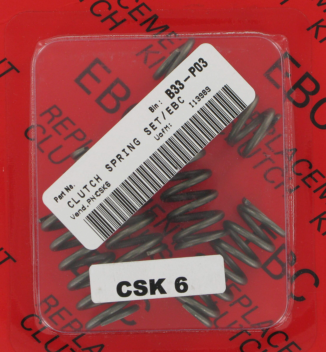 EBC Clutch Springs - CSK6 (Suzuki / Kawasaki / Honda 1976–2017)