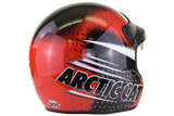Arctic Wear - fiberglass Helmet - Red - XL (new old stock)