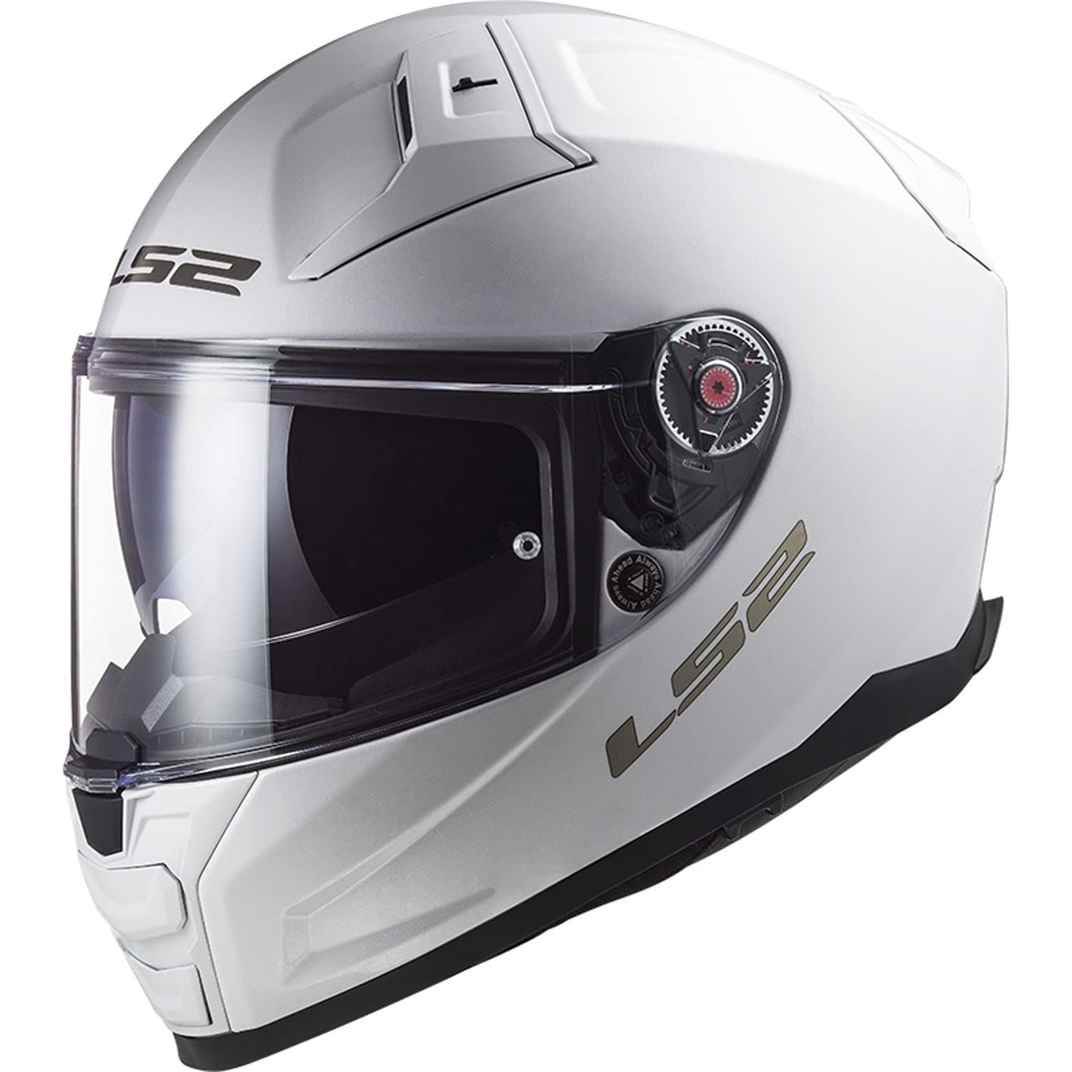 LS2 Citation II Solid Helmet - Gloss White LS2 Citation II Solid Helmet - Gloss White