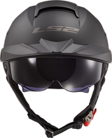 LS2 - Rebellion Half Helmet Helmet - Gloss Black