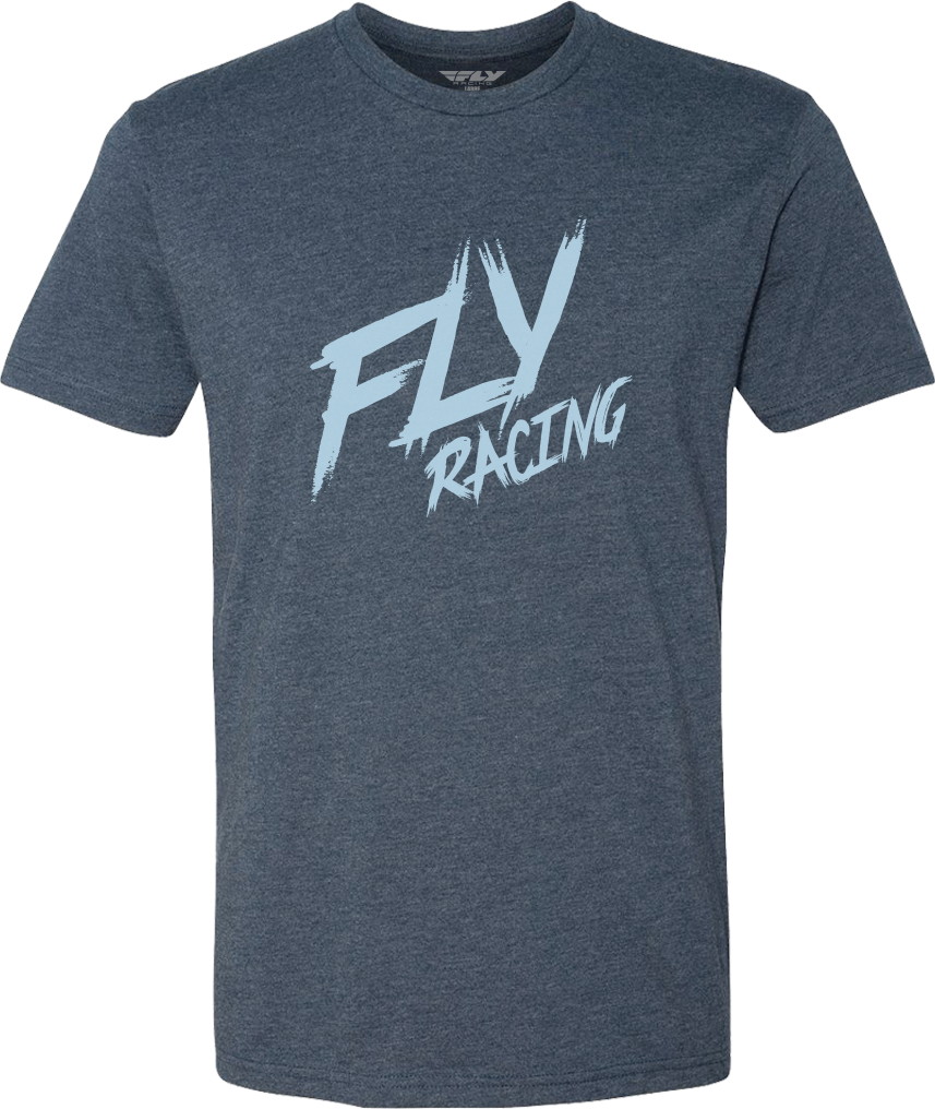 Fly Brawl Tee Navy Md - Cycle City Outdoors