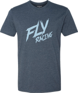 Fly Brawl Tee Navy Md - Cycle City Outdoors