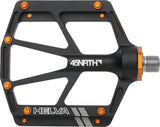 45NRTH Helva Platform Pedals - Aluminum 9/16" | Black