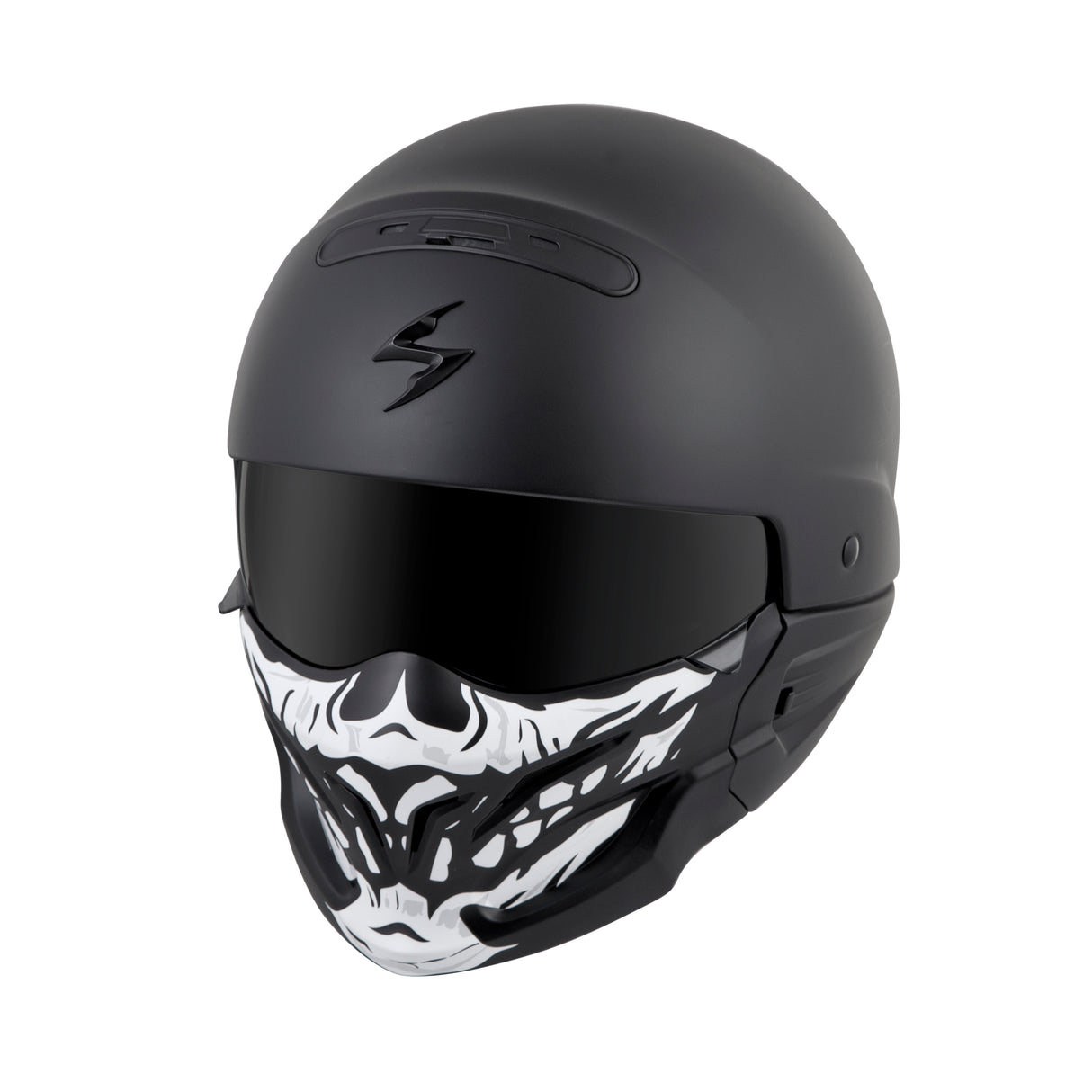 Scorpion - Covert Face Mask Skull Black/White