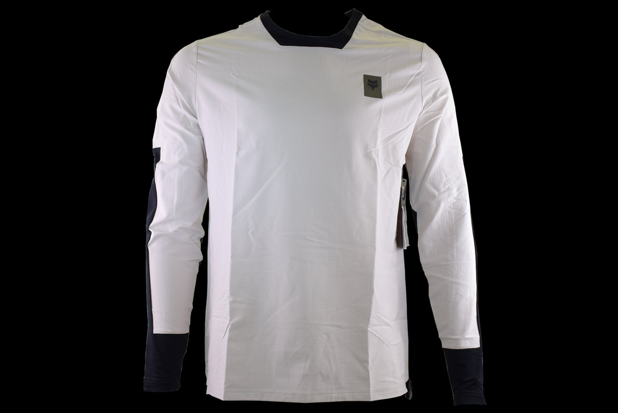 Fox Racing - Defend Thermal Long Sleeve Jersey - Vintage White - M