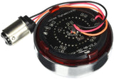Custom Dynamics BTRC-RR-1157-R LED Turn Signal (Chrome Housing Red/Red Bullet Ringz (1157 Style)) - Cycle City Outdoors