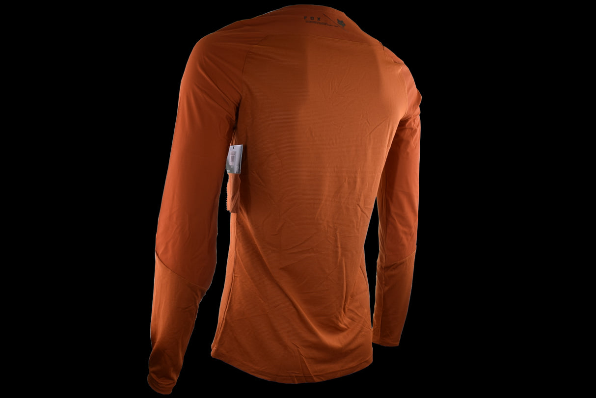 Fox Racing - Flexair Ascent Long Sleeve Jersey - Burnt Orange - M