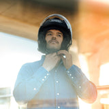 Shoei J-Cruise 3 Open-Face Motorcycle Helmet | AIM Shell, Multi-Density EPS & Integrated Spoiler