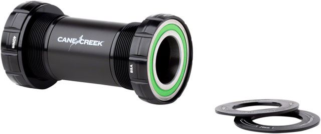 Cane Creek Hellbender 70 Bottom Bracket - English, 24mm Spindle, Black